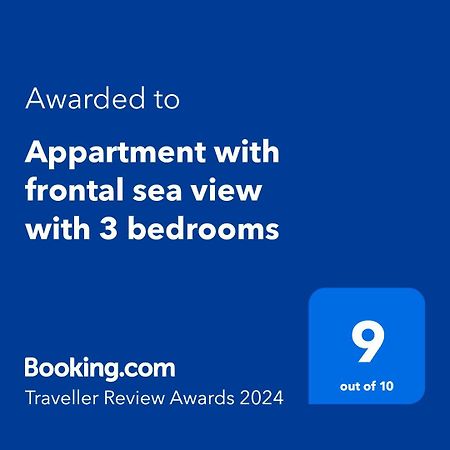 Appartment With Frontal Sea View With 3 Bedrooms ก๊กไซเดอ ภายนอก รูปภาพ