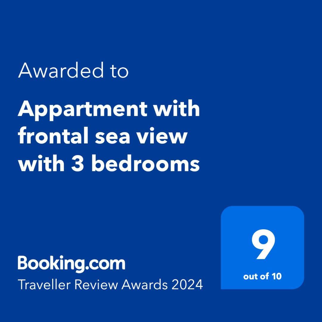 Appartment With Frontal Sea View With 3 Bedrooms ก๊กไซเดอ ภายนอก รูปภาพ